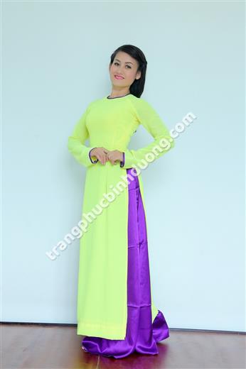 áo dài truyền thống nữ 08  - Cho Thuê Mua Bán Phục Trang Bình Dương